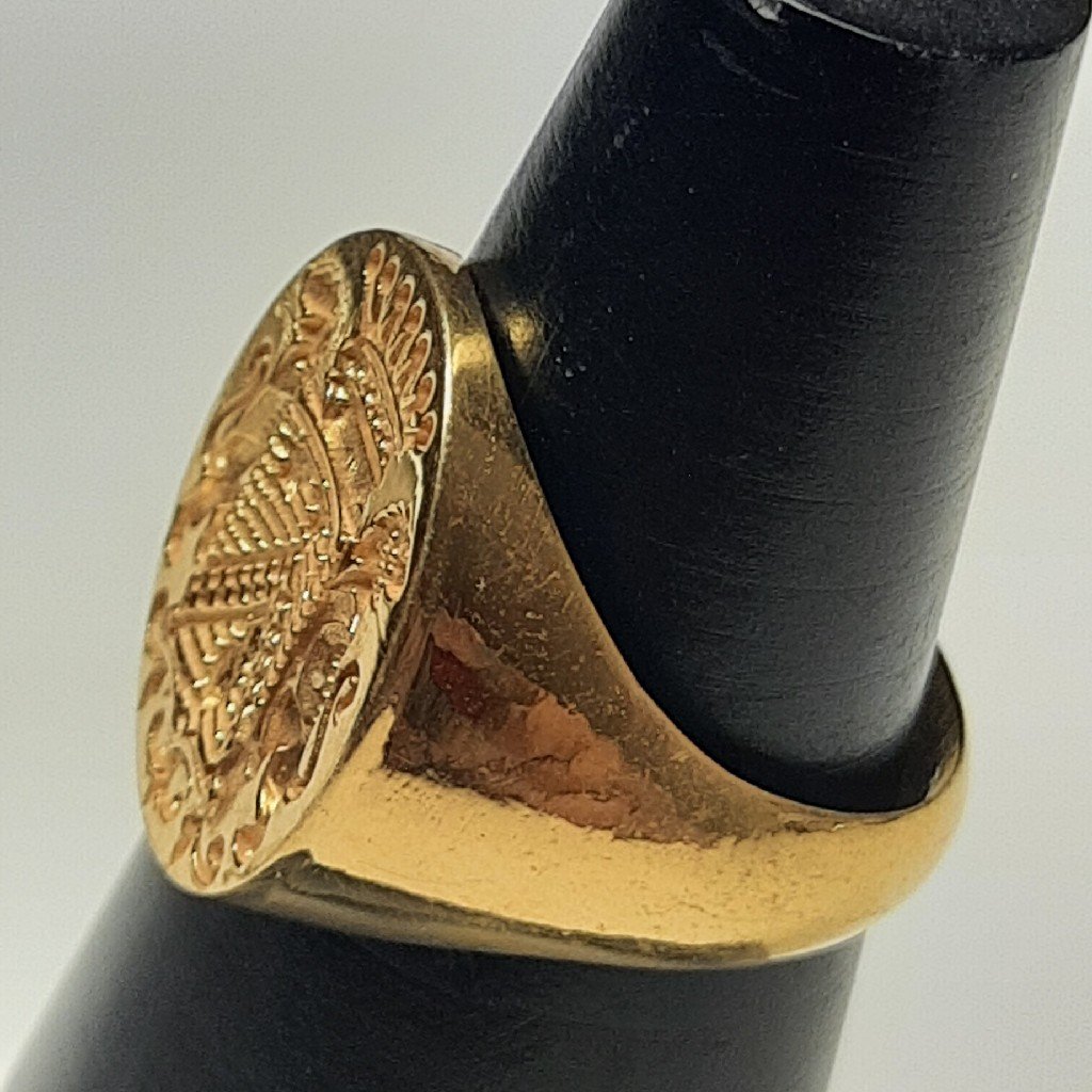 916 gold ring