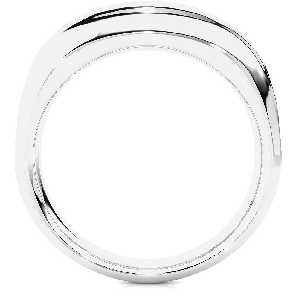Designer White Gold Band