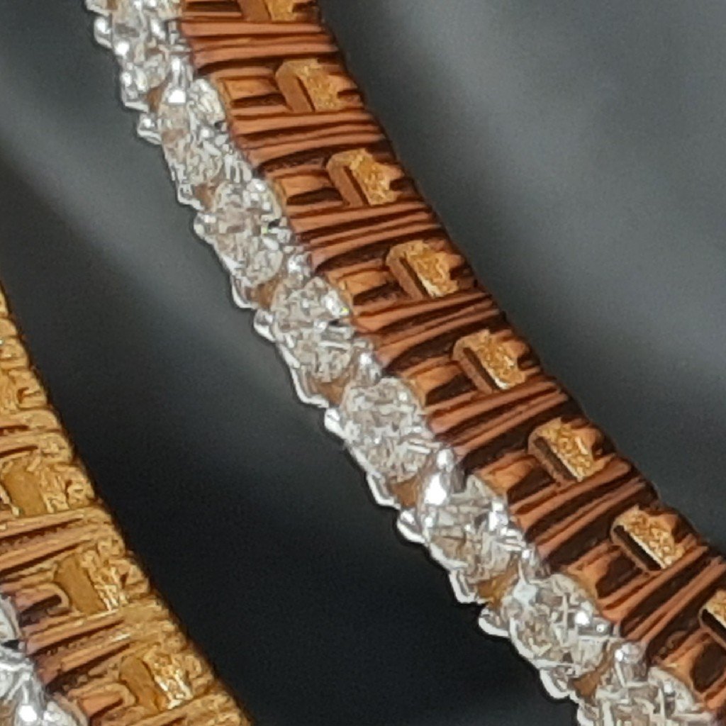 Diamond bangle